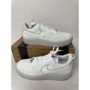 -970 Nike AF1 Crater Flyknit NN, White-US 8 Mens